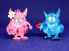 Lade das Bild in den Galerie-Viewer, Monster zum Stellen in 5cm aus Holz Basteln mit Holz, Monster selbst basteln, Holzideen , Holzkunst, Tabletop selber basteln, Basteln mit Holz für Kinder, Holzteile, Monsterchen für Geschenke basteln, Basteln mit Holz, Fairy-house selbst gestalten, Monsterchen zum Basteln, TIH 7905SB