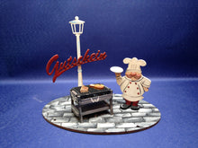 Lade das Bild in den Galerie-Viewer, Koch mit Grill aus Holz fairygarden, Grill aus Holz, Bastelideen für fairy house , Fairyhouse , Holzartikel zum Basteln , Wichtelhausbasteln, Fairyhousezumbasteln , Fairyhouse Landschaften , Wichtel als Koch aus Holz, Holzartikel zum Bemalen , Grill für Fairy House, Wichtellandschaft, Wichtelhaus , WHL 6551SB