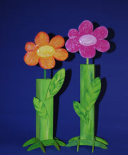 Lade das Bild in den Galerie-Viewer, Blumen zum Basteln, Blumen zum Dekorieren, Blumen für Gartendeko, Blumen zum Geburtstag, Blumen aus Holz, Blumen zum Bemalen, Blume mit Muster, Streuteil Blume, Blumen zum Gestalten, BLL 5612SB