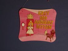 Lade das Bild in den Galerie-Viewer, Krone zum Basteln, Prinzessin basteln, Holzteile bemalen, Ideen aus Holz für Kinderzimmer, Holzteilchen zum Anmalen, Türschilder basteln, Basteln mit Kindern, Basteln mit Holz, PZH 6210