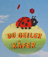 Lade das Bild in den Galerie-Viewer,   Basteln mit Kindern, Kleinteile zum bemalen, Tiere aus Holz malen, Käfer mit Kindern malen, Haustiere malen, Tiere aus Holz basteln, Geschenkideen zum basteln, Dekoration mit Kindern gestalten, Marienkäfer aus Holz basteln, Frühjahrsdekoration gestalten, Jahrsesdeko basteln,  MKH 6325