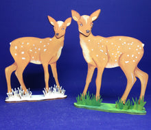 Lade das Bild in den Galerie-Viewer, Rehkitz mit Wiese als Standfigur aus Holz Holzbastelartikel, Rehkitz malen, Kinder basteln Tiere, Tiere aus Holz malen, Waldtier Dekoration gestalten, Tiere aus Holz basteln, Bastelzubehör aus Holz, basteln mit Kindern, Dekoidee für Zuhause, Waldtier Dekoration gestalten, Bastelzubehör aus Holz, Tiere aus Holz basteln, basteln mit Kindern, Rehkitz malen, Holzbastelartikel, Dekoidee für Zuhause, Kinder basteln Tiere, Tiere aus Holz malen, HIH 6335SB