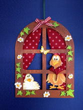 Lade das Bild in den Galerie-Viewer, Osterbasteln mit Kindern einfach, Henne, Basteln für Osterdeko, Gockel, Osterbasteln einfach mit Kindern, Osterdeko selbst gestalten, Bastelideen für Ostern, Basteln zu Ostern mit Kindern, Hühnchen, Ostergeschenk selber basteln, Küken , Hahn, Geflügel, basteln mit Kindern, Hähnchen, Osterdekoration aus Holz gestalten, KKH 7210