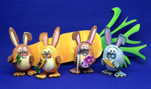 Lade das Bild in den Galerie-Viewer, kleine Hasen aus Styropor und Holz Osterbasteln einfach, Hasen aus Holz und Styropor, Bastelideen für Ostern, Ostereier gestalten, basteln zu Ostern für Kinder, Osterdekoration aus Holz gestalten, Osterhasen aus Holz bemalen, Osterdeko selbst gestalten, Ostergeschenk selber basteln, basteln für Osterdeko, EHS 4204SB