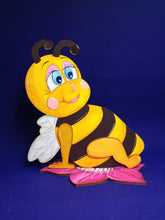 Lade das Bild in den Galerie-Viewer, Biene als Standfigur ca. 30cm aus Holz Bastelidee Biene, Frühjahrsdekoration, Bienenstock, Bienenkorb, mit Kindern dekorieren, Bastelidee Biene, Bienenhaus, Bienenzubehör, Bienen malen, Frühjahrsdekoration Biene, BIH 5330SB