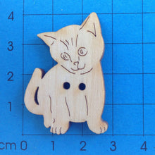 Lade das Bild in den Galerie-Viewer, 4cm Tiereknöpfe, Katze Knopf, Knöpfe, Knopf zum Nähen, Knopf zum Basteln, Holzknopf, Knopf aus Holz, Knöpfe mit Gesicht, Knöpfe zum Dekorieren, Knöpfe zum Bemalen, Knopf zum Basteln, Knöpfe, Knöpfe mit Gesicht, Tiereknöpfe, Holzknopf, Katze Knopf, Knopf zum Nähen, Knopf aus Holz, Knöpfe zum Dekorieren, Knöpfe zum Bemalen, BUH 9504
