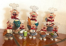 Lade das Bild in den Galerie-Viewer, Figuren selber basteln, Deko-Idee für die Küche, Bastelideen für die Küche, Bastelideen mit Styropor, Deko mit Kindern gestalten, Basteln für Kinder, Kinderbeschäftigung, Figuren aus Holz, Koch selber machen, Basteln mit Kindern, Jahresdeko Küche, Köche zum Basteln, DTK 5904SB