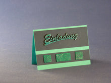 Lade das Bild in den Galerie-Viewer, Schriftzüge bemalen, Einladungskare Basteln, Basteln mit Holz, Holzkunst, Schriftzüge aus Holz, Bastelideen mit Holz, Schriftzug Bastelartikel, Holzteile bemalen, SZH 7570