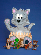 Lade das Bild in den Galerie-Viewer, Katze mir Körbchen aus Holz Geschenkideen zum Basteln, Kätzchen mit Kindern malen, Dekoration mit Kindern gestalten, Tiere aus Holz basteln, Frühjahrsdekoration gestalten, Katzen aus Holz basteln, Katze zum Bemalen, Jahrsesdeko basteln, Bastelset aus Holz, Schlenker Tiere aus Holz zum Setzen, Bastelset für Bauernhof, Basteln mit Kindern, KZB 4324SB