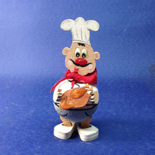 Lade das Bild in den Galerie-Viewer, Basteln mit Kindern, Kinderbeschäftigung, Jahresdeko Küche, Bastelideen für die Küche, Koch selber machen, Figuren aus Holz, Köche zum Basteln, Figuren selber basteln, Bastelideen mit Styropor, Deko-Idee für die Küche, Deko mit Kindern gestalten, Basteln für Kinder, DTK 5904SB