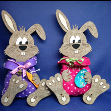 Lade das Bild in den Galerie-Viewer,   Bastelideen Ostern, Basteln mit Filz, Osternest, Nähen für Kinder, Osterdeko, Nähen für Anfänger, Frühlingsdeko, Nähset Hase, Osterdeko selber machen, Osterhase, Frühling, Ostern, Basteln mit Kindern, Basteln für Anfänger, Nähen mit Kindern, Hase aus Filz, Basteln für Kinder, Basteln für Ostern, Osterdeko basteln, Dekoideen Ostern,  NHS 4213-P35