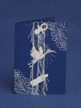 Lade das Bild in den Galerie-Viewer, Stempel filigran DaVin 10 cm Stempel für Geschenke, Stempel für Hochzeit, Stempel für Kinder, Stempel mit Holzgriff, Stempel für Holz, Stempeln, Stempel für scrapbooking, Stempel für Kartengestaltung, Muster Stempel, Stempelideen, SPG 1010