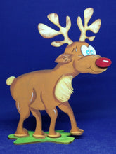 Lade das Bild in den Galerie-Viewer, Rentier Weihnachtsdeko gestalten, Weihnachtsdekoration, Winter Tiere basteln mit Holz, Geschenkidee für Weihnachten, weihnachtliches Bastelset, Rentier zu Weihnachten gestalten, Bastelset Weihnachten, basteln mit Kindern, Weihnachtsbasteln, Rentier zum stellen malen, Rentier aus Holz, Bastelidee Weihnachten, RUH 6712SB