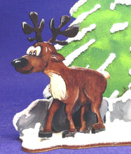 Lade das Bild in den Galerie-Viewer, Elch aus Holz
