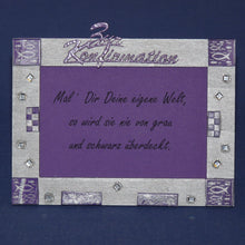 Lade das Bild in den Galerie-Viewer, Schilder zum Basteln, Basteln mit Holz, Türschild, Schild fürs Kinderzimmer, Holz bemalen, Bilderrahmen aus Holz, Schild zur Taufe, Schilder aus Holz, Schild zur Hochzeit basteln, Schild zum Geburtstag, Schild zur Geburt, Holzideen , Schilder für den Eingang, Basteln mit Holz für Kinder, RPH 3314