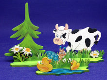 Lade das Bild in den Galerie-Viewer, Ständer mit Gras aus Holz Ständer mit Gras, Ständer für Tiere, Holzständer, Halter für Bastelartikel, Ständer mit Wiese, Ständer mit Gras, Ständer für Tiere, Holzständer, Ständer mit Wiese, Halter für Bastelartikel, DAH 3114