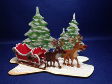 Lade das Bild in den Galerie-Viewer, Rentiere mit Schlitten aus Holz Schlitten für landschaft, Rentierschlitten, Bastelideen für fairy house , Schlitten aus Holz, Wichtelhaus basteln, Holzartikel zum Basteln , Schlitten für Fairy House, Wichtelhaus , Fairyhouse Landschaften , Fairyhouse , Fairyhouse zum basteln , Holzartikel zum Bemalen , Winter Rentierschlitten, WHL 6597SB
