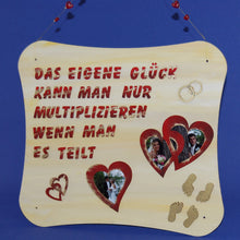 Lade das Bild in den Galerie-Viewer,   Schilder zum Basteln, Türschild, Bilderrahmen aus Holz, Schild zur Hochzeit basteln, Schilder für den Eingang, Schild fürs Kinderzimmer, Holzideen , Schild zur Taufe, Holz bemalen, Basteln mit Holz für Kinder, Schild zum Geburtstag, Schild zur Geburt, Basteln mit Holz, Schilder aus Holz,  RHE 1608