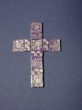 Lade das Bild in den Galerie-Viewer, Stempel Mosaik Borde Schach 7 cm Stempeln, Stempel für Holz, Stempel mit Holzgriff, Stempel für Geschenke, Stempel für Kinder, Stempelideen, Stempel für Kartengestaltung, Stempel für Hochzeit, Stempel für scrapbooking, Mosaik Stempel, SPG 1807