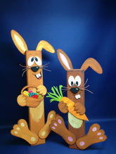 Lade das Bild in den Galerie-Viewer, Pfahltier Hase aus Holz Ostereier gestalten, Osterdeko selbst gestalten, Bastelset aus Holz zum Basteln, basteln zu Ostern mit Kindern, Ostergeschenk selber basteln, Osterbasteln einfach mit Kindern, basteln für Osterdeko, Hasen aus Holz, Osterdekoration aus Holz gestalten, Bastelideen für Ostern, Hasen aus Holz bemalen,  Osterdekoration aus Holz gestalten, basteln für Osterdeko, Hasen aus Holz, basteln zu Ostern mit Kindern, Ostergeschenk selber basteln, Bastelset aus Holz zum Basteln, Bastelideen für Ost