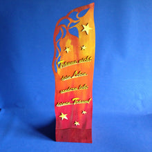 Lade das Bild in den Galerie-Viewer, Stern aus Holz in Dose farbig 1,9cm