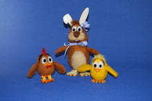 Lade das Bild in den Galerie-Viewer, Nadelfizen, Filzset, Hase zum Filzen, Basteln mit Kindern, Filzen mit Kindern, Basteln mit Filz, Tiere trocken filzen, Lustige Figuren zum Filzen, Bastelideen zum Filzen, RGH 3008SB