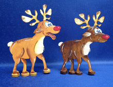 Lade das Bild in den Galerie-Viewer, Rentiere mit Schlitten aus Holz Schlitten für landschaft, Fairyhouse zum basteln , Fairyhouse , Winter Rentierschlitten, Schlitten für Fairy House, Rentierschlitten, Holzartikel zum Basteln , Wichtelhaus , Bastelideen für fairy house , Holzartikel zum Bemalen , Schlitten aus Holz, Wichtelhaus basteln, Fairyhouse Landschaften , WHL 6597SB