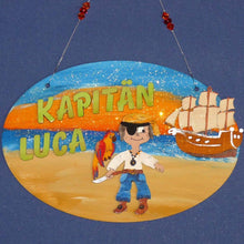 Lade das Bild in den Galerie-Viewer, Holzteile bemalen, Türschilder basteln, Pirat diy mit Zubehör, Basteln mit Holz, Basteln mit Kindern, Pirat basteln, Holzteilchen zum Anmalen, Piratenschiff zum Bemalen, PRH 1214