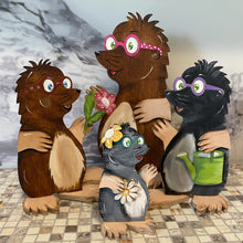 Lade das Bild in den Galerie-Viewer, Maulwurf als Standfigur aus Holz
