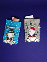 Lade das Bild in den Galerie-Viewer, Schneemänner zum Hängen aus Holz 6cm