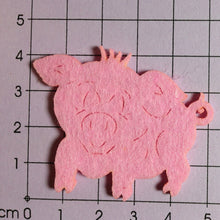Lade das Bild in den Galerie-Viewer, Schwein, Filz