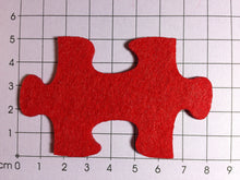 Lade das Bild in den Galerie-Viewer, Puzzleteil, Filz