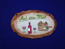 Lade das Bild in den Galerie-Viewer, Weinflasche aus Holz