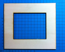 Lade das Bild in den Galerie-Viewer, Rahmen rechteckig groß aus Holz