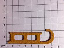 Lade das Bild in den Galerie-Viewer, Schlitten, Filz