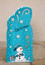 Lade das Bild in den Galerie-Viewer, Kreis mit Schneemannknöpfe aus Holz