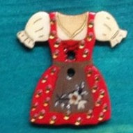 Lade das Bild in den Galerie-Viewer, Dirndl aus Holz