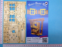 Lade das Bild in den Galerie-Viewer, Fenster und Tür Eckig rustikal aus Holz