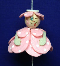 Lade das Bild in den Galerie-Viewer, Blumenkinder mit rundem Blütenkleid: rosa-pink-weiß