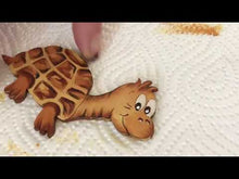 Laden und Abspielen von Videos im Galerie-Viewer, Schildkröte aus Holz