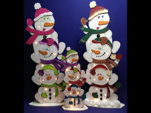 Laden und Abspielen von Videos im Galerie-Viewer, 3 Schneemänner übereinander zum stellen