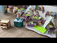 Laden und Abspielen von Videos im Galerie-Viewer, Kommode aus Holz / Wickeltisch mit 3 Schubladen