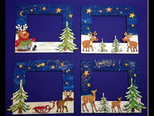 Laden und Abspielen von Videos im Galerie-Viewer, Rahmen quatratisch aus Holz