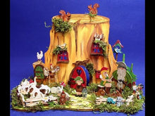 Laden und Abspielen von Videos im Galerie-Viewer, Baumstumpfhaus mit Fenster und Türen