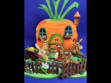 Laden und Abspielen von Videos im Galerie-Viewer, Bastelset aus Holz: Karottenhaus mit Hasen