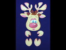 Laden und Abspielen von Videos im Galerie-Viewer, Rentierdame "Elli" aus Holz und Styropor