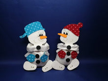 Laden und Abspielen von Videos im Galerie-Viewer, Schneemann aus Filz mit Säckchenbauch zum Nähen