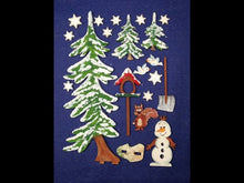 Laden und Abspielen von Videos im Galerie-Viewer, Tannenbaum aus Holz