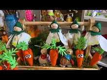 Laden und Abspielen von Videos im Galerie-Viewer, Karotten zum Nähen aus Filz