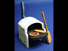 Laden und Abspielen von Videos im Galerie-Viewer, Backofen aus Holz